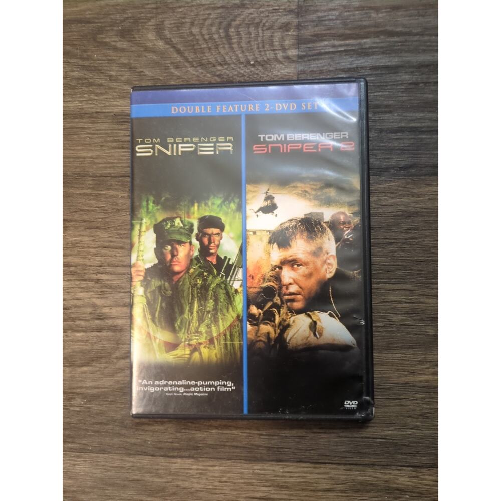 Sniper / Sniper 2 - DVD - Very Good - Tom Berenger,Billy Zane-Luis Llosa - - r